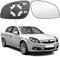 Spiegelglas Ersatz für OPEL SIGNUM/Vectra C 2002-2008, Außenspiegel Glas Asphärisch, Außenspiegel Verstellbar Geeignet, Umkehrlinse Rückfahrglas Spiegel (Rechts)