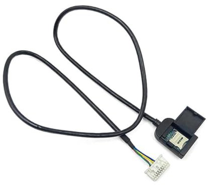 BBASILIYSD SIM-Kartensteckplatz-Adapter für Android-Radio, Multimedia, GPS, G, 20-poliges Kabel, Stecker, Kabel, Zubehör, Ersatzauto