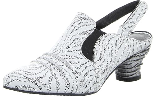 Simen Damen Slingpumps in Weiß, Größe 36