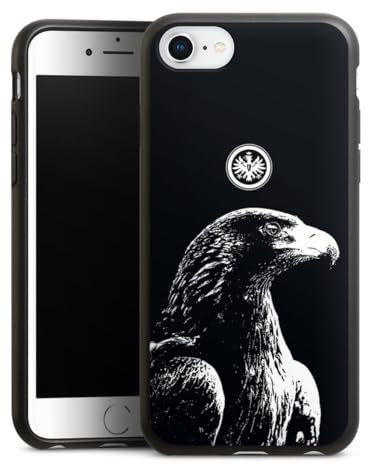 Organic Case Bio Hülle Nachhaltige Handyhülle kompatibel mit Apple iPhone 8 Eintracht Frankfurt Offizielles Lizenzprodukt Attila