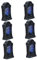 Angoily 6St Halloween-Nachtlicht Halloween- Halloween-Friedhofsdekoration halloween dekoration halloween decor grabstein Partydekoration Halloween-Zubehör LED Stehlampe Ornament