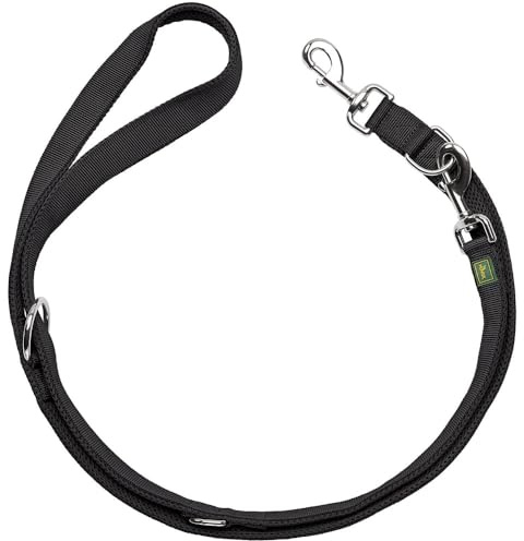 HUNTER Verstellbare Führleine Divo Up Farbe schwarz, Größe 15/200