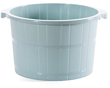 WADRBSW Mode Haushalt Kunststoff Verdickt Fuß Badewanne Bad Kreative Eimer Blase Fuß Becken Große Größe Fußbad Becken Badewanne Geschenke hoffnungsvoll to Pursue Happiness