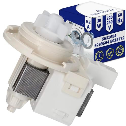Ablaufpumpe für Waschmaschine 30W 220/240V 50Hz 0,2A mit dem Originalcode 5631694 6239564 5012772 für Miele - Garantie 10 Jahre - MONTERAL