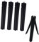 ULDIGI 5pcs Mini Tripod Stand for Cameras Tabletop Broadcast Tripod Screw Compatible and Smartphones Stable Design for Filming and Photography