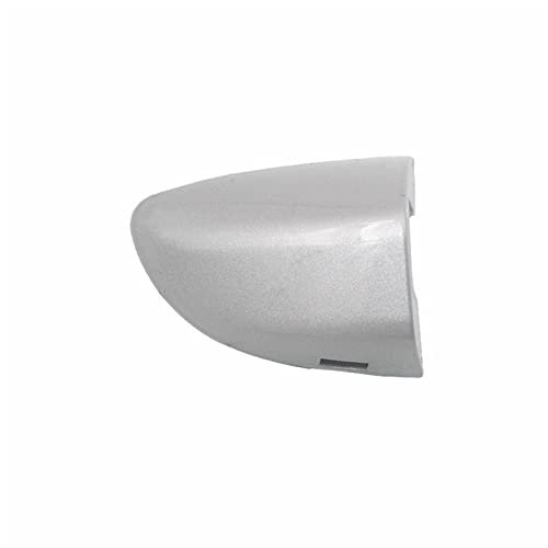 SUSQVHVCK Left Front Driver Door Lock Cylinder Handle Cap Cover Fit For VW Fit For Passat B6 B7L 2006-2011 CC 2009-2017 3C0837879 3C0 837 879 Outer door handle(Silver)