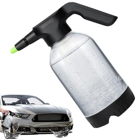 Botella Pulverizadora De Espuma para Lavado De Coches,Rociador Eléctrico Automático De Agua para Plantas 2L | Rociador Automático para Lavado De Plantas Y Riego En Jardín