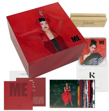 First Single Album [ME] (KiT Album Ver.) Package Box + Lyrics Paper + Credit Paper + Calendar + Wood Stand + Gift