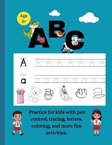 Alphabet Tracing Workbook for Toddlers