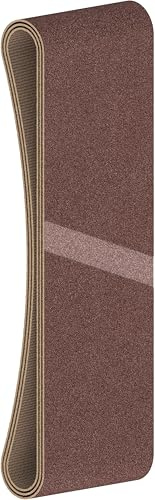 Bosch 3x PRO X440 Schleifband, 75 x 508 mm, G150, 3-tlg. | für Farbe auf Holz, Körnung 150, Professional Zubehör Bandschleifer