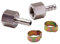Mecafer 156025 Embout pour Tuyau 1/4 f 6 x 11 2 pièces + Colliers
