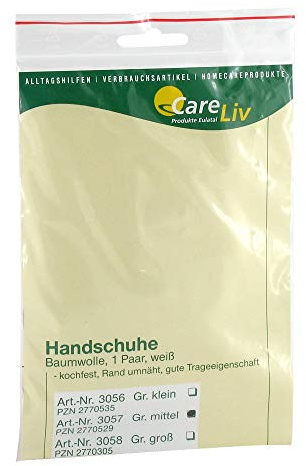 ZWIRNHANDSCHUHE Baumwolle mittel