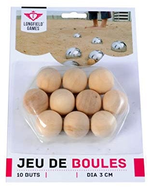 Engelhart Wooden Jeu de Boule Buts, 10pcs.