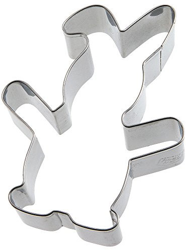 Birkmann 1010718910 Ausstechform Knuddel-Keks, Hase, 10,2 cm, Kunststoff, Grau, 5 x 3 x 2 cm