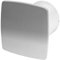 Silent Bathroom Extractor Fan 100mm / 4 with Pull Cord Switch and Stainless Steel Front Panel KWS100W+PNI