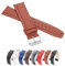 MARCHEL Lederarmband 18 mm WB70 braun-weiß genarbt Uhrenarmband