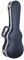 Crossrock, Ukulele da concerto a 0 corde, custodia rigida in ABS super leggero in nero, (CRA860CUBK)