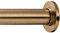 Ivilon Tension Curtain Rod - Spring Tension Rod for Windows or Shower, 54 to 90 Inch. Warm Gold