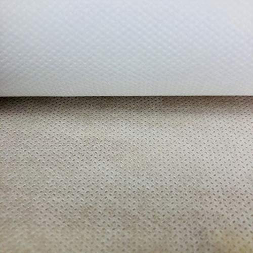 LAS TELAS ... Pack TNT Colores 3Mtrs., Tejido Sin Tejer para Ropa Desechable Médica. Ancho 0,80 Mtr. 70Grms. (Blanco)