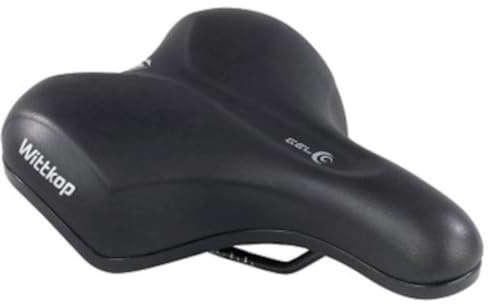 Wittkop Sattel In Mould TRK 2.0unisex 22 cm Gel/Stahl schwarz