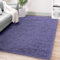 FVVRAX 120x180cm Lavender Purple Shaggy Rug - Soft Fluffy Area Rug for Living Room & Bedroom, Non-Slip Plush Carpet for Kids, Nursery, Dorm, Machine Washable Large Floor Mat