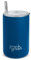 frank green Reusable Iced Coffee Cup with Straw, 3-in-1 Insulated Drink Holder with Double Wall Vacuum, Ceramic Lined Tumbler with Straw and Lid - Deep Ocean 15oz/425ml