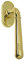 Massiv Messing Fenstergriff Set 1 x FG Helena Prime 0330 Messing poliert Fensterbeschlag
