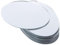Lurrose 30 Stück Mini-Oval-Spiegelfliesen Kleiner Runder Spiegel 7 6 cm Selbstklebende Mosaik-Spiegelfliesen Für Zuhause Wand Basteln