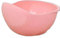 Aretro Rice Washer Strainer Bowl Plastic Colander, Rice Wash Bowl (Pink)