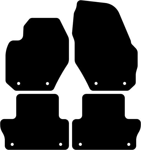 Kovvar Fußmatten passend für Volvo XC60 2008-2017 | Qualität: Basic