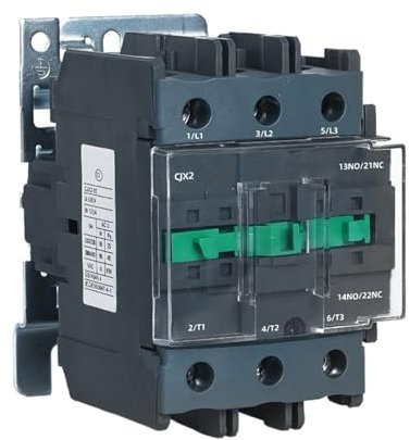 Contacteur électrique industriel CA CJX2-8011, forte conductivité 24 V, 110 V, 220 V, 380 V, bobine en cuivre pur, 1 pièce(220V)