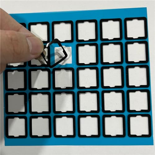 Silent Foam Pads Keyboard Switch Sheet Inter-Axis Shaft for Mechanical Keyboard Switches 120 Pieces (Poro.n material)