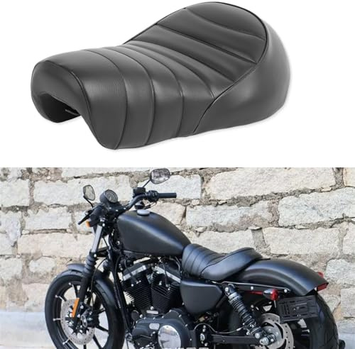 DREAMIZER Motorrad Beifahrersitz Sitzbank Kompatibel mit Harley 2016-2022 Sportster Iron 883 XL883N Modelle (Fahrersitz)