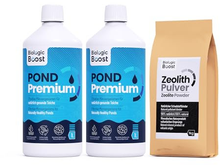 Biologic Boost - Pond Premium Plus (Effektiven Mikroorganismen gegen Algen im Gartenteich) (2 Liter)