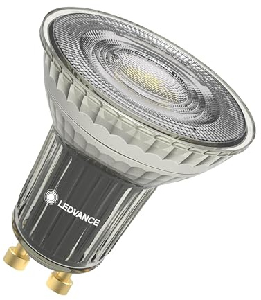 LEDVANCE LED PAR16 GU10 Reflektor 8.3W 575lm 36D - 940 Kaltweiß | Höchste Farbwiedergabe - Dimmbar - Ersatz Für 80W