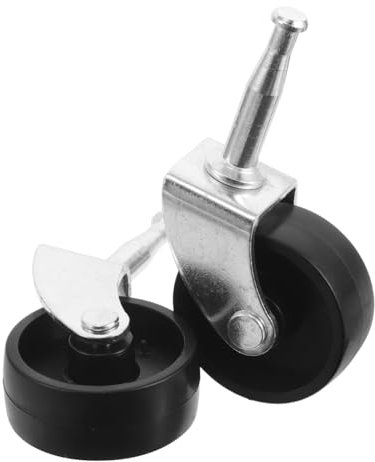 IMIKEYA 2stücke Lenkrollen Für Möbel Geräuscharme Zum Verschieben Von Couchtischen Und Sofas Kleine Möbelrollen Für Hartholzböden Und Büromöbel