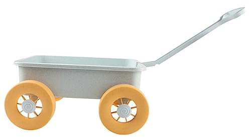 HANABASS Strandspielzeug Schubkarre Lustige Handwagen für Sandkasten Leichtes und Kompaktes Sandspielzeug Fördert Kreativität und Interaktion für Jungen und Mädchen im Sommer