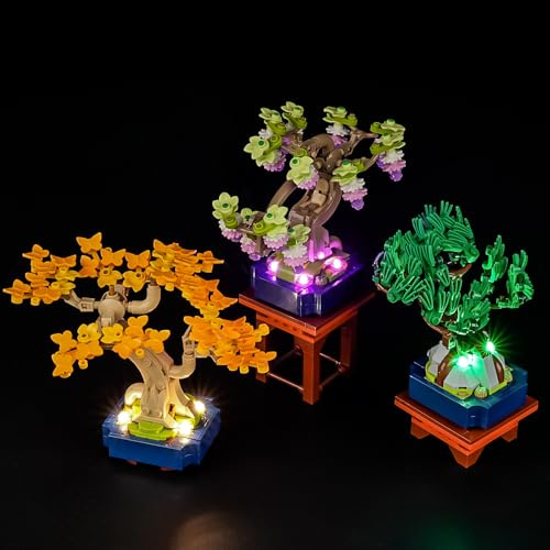 LED-Licht für Lego 10373 Mini Bonsai Bäume Set, Licht-Kit Kompatibel mit Lego 10373 Bausteinen Modell, Nicht Enthalten Das Modellset