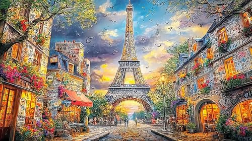 Londoner Straßenszene-with-Big Ben Erwachsenenpuzzle 1000 Teile Spaßiges und Herausforderndes Familienspiel Puzzle Bildungsspiel-Herausforderung Schönes Dekorationspuzzle 38x52/1000 Teile