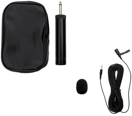 NUSITOU Pickup per Sassofono Condensatore Clip-on in Metallo con Microfono Portatile e Custodia per Sax Alto Riduzione Rumore Set 1