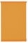 Gardinia Rollo zum Klemmen oder Kleben, Tageslicht-Rollo, Blickdicht, Alle Montage-Teile inklusive, EASYFIX Rollo Uni, Orange, 75 x 150 cm (BxH)
