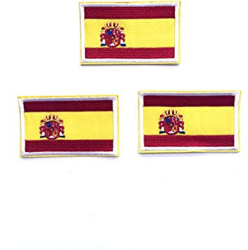 3 parches España bordados termoadhesivos,HC Enterprise 03