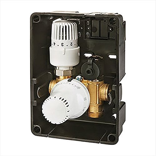 Simplex Kombibox DUO inkl. RTL- und TH-Kopf G3/4 a Eurokonus MS, Kunststoff Blende weiß