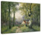 Bilderdepot24 Bild auf Leinwand | Adolf Kaufmann - Frühling in 60x50 cm als Wandbild | Wand-deko Dekoration Wohnung alte Meister | NEU-180226-60x50-fr