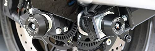 GSG-Mototechnik Sturzpads Vorderrad+Hinterrad passend für die Suzuki GSX 1300 R Hayabusa EJ11 ab 2021