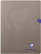 Clairefontaine 363312C - Packung mit 10 Heften Mimesys DIN A4+, 24x32cm, 24 Blatt kariert, 90g, Einband PP, Grau, 1 Pack
