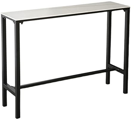 jbshop Stehtisch Bar-Tisch und Stühle gegen die Wand-Long-Bar-Tisch-Balkon-Tee-Shop-High-Tisch-Bar-Tisch Esstisch (Size : 100 * 40 * 105cm)