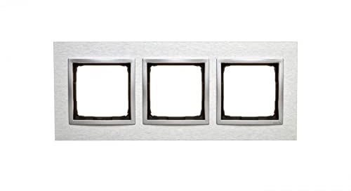 Simon 54 Nature 3-fach Metall INOX KLASSISCH DRN3/77 Kontakt-simon 5902787559694