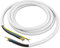 DL-pro H05VV-F - Cable de conexión para cocina (3 m, 5 x 2,5 mm², cable redondo para cocina y horno con placa de cocción, H05VV-F), color blanco