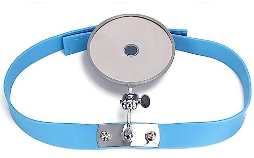 Nasen-Ohr-Stirn-Sucher, Stirn-Sucher, verstellbarer Frontspiegel-Reflektor, Ohr-Nasen-Hals-Überprüfung, Arzt Untersuchung, Licht, Arzt, Nase, Ohr, Kopfspiegel, Surg.